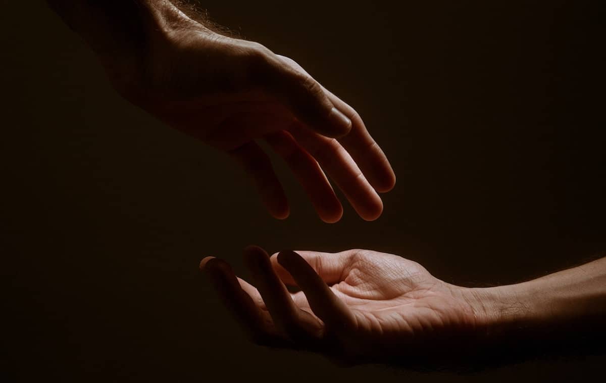 Hands representing WayFiit local partners in Galway