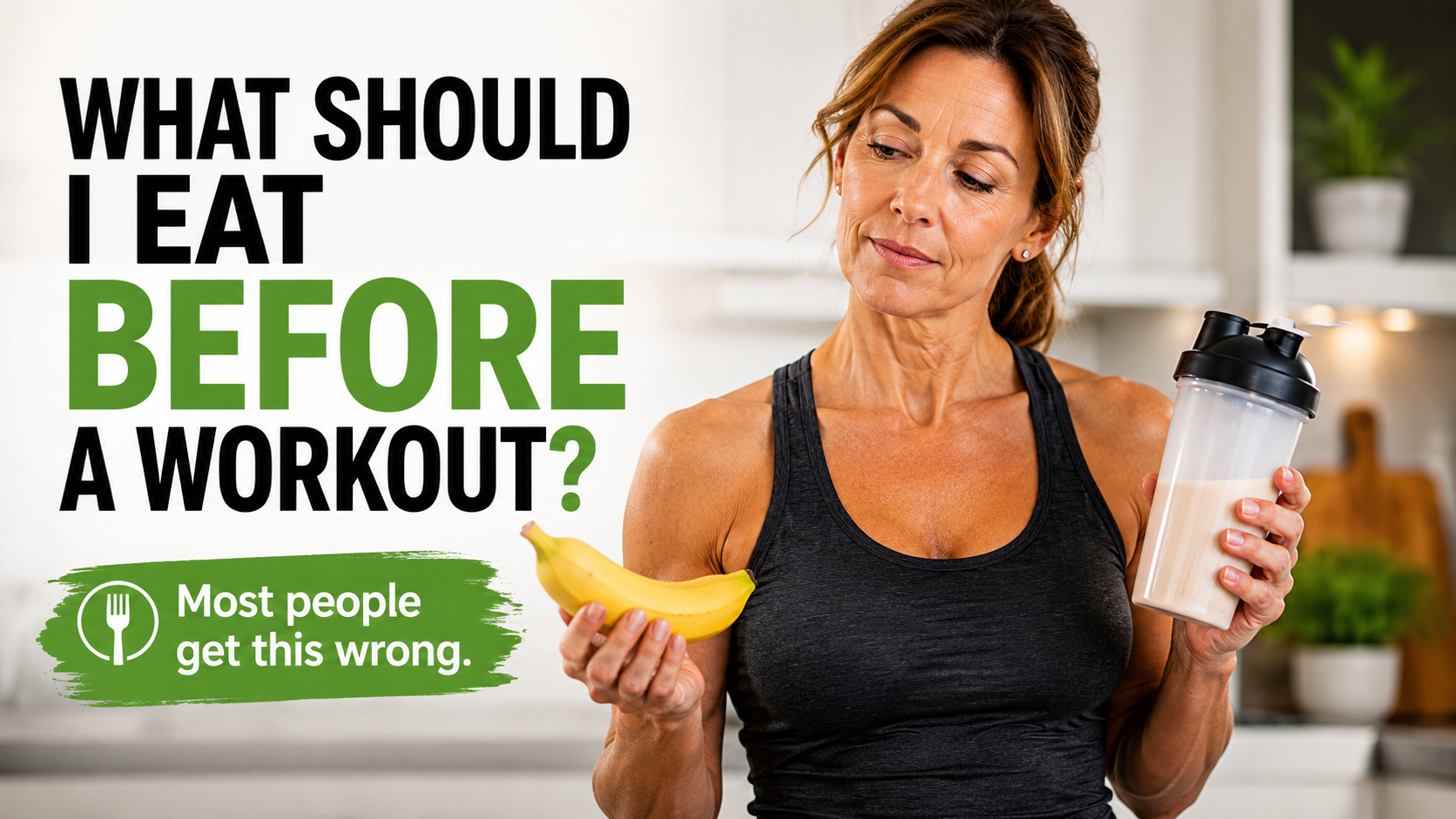 What should I eat before and after a workout?